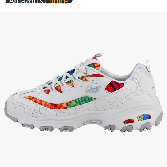 New SKETCHERS D'LITES Summer Fiesta Sneakers size 8 - Picture 1 of 9